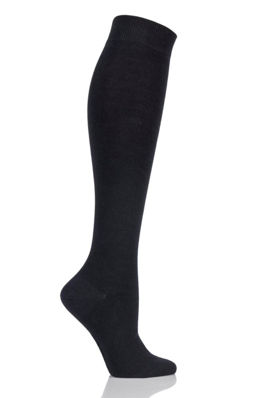 Boys’ and Girls’ Bamboo Plain Comfort Knee High Socks (1 pair)