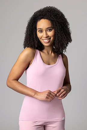 Women's 1 Pack Lazy Panda Bamboo Loungewear Selection Vest Top