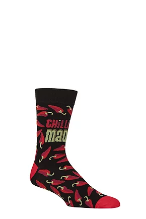 Mens and Women's SOCKSHOP 1 Pair Lazy Panda Bamboo Fun & Novelty Socks